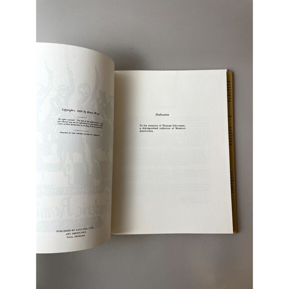 The Bronze World of Frederic Remington - Bruce Wear - FIRST ED 1966 DJ INSCRIBED - Picture 13 of 13